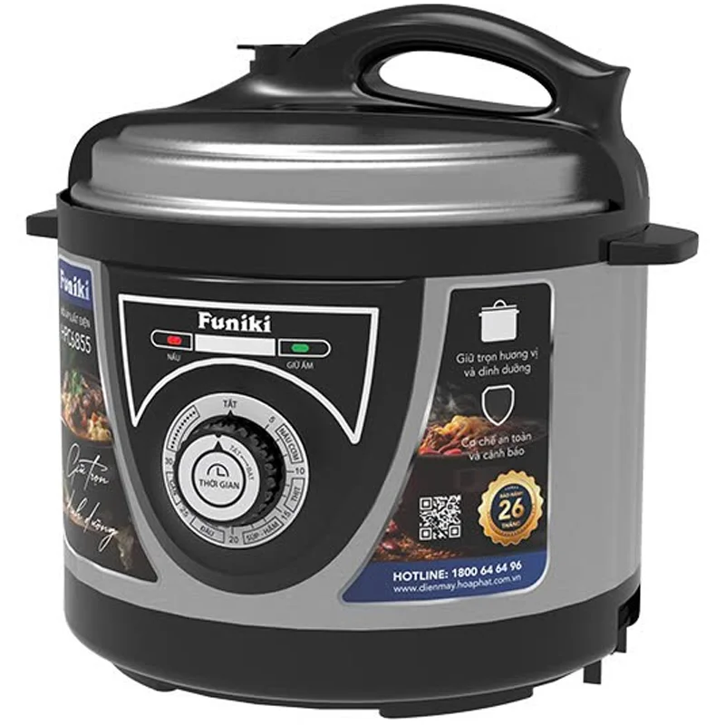 Nồi Áp Suất Điện Funiki HPC6855 5 Lít 1
