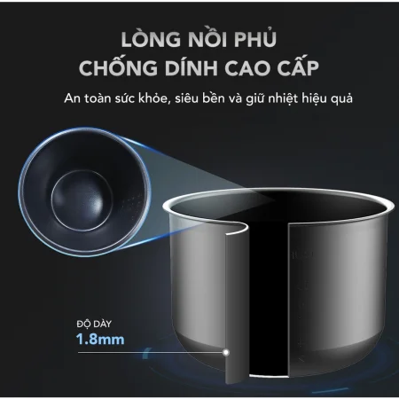 Nồi Áp Suất Điện Funiki HPC6855 5 Lít 3