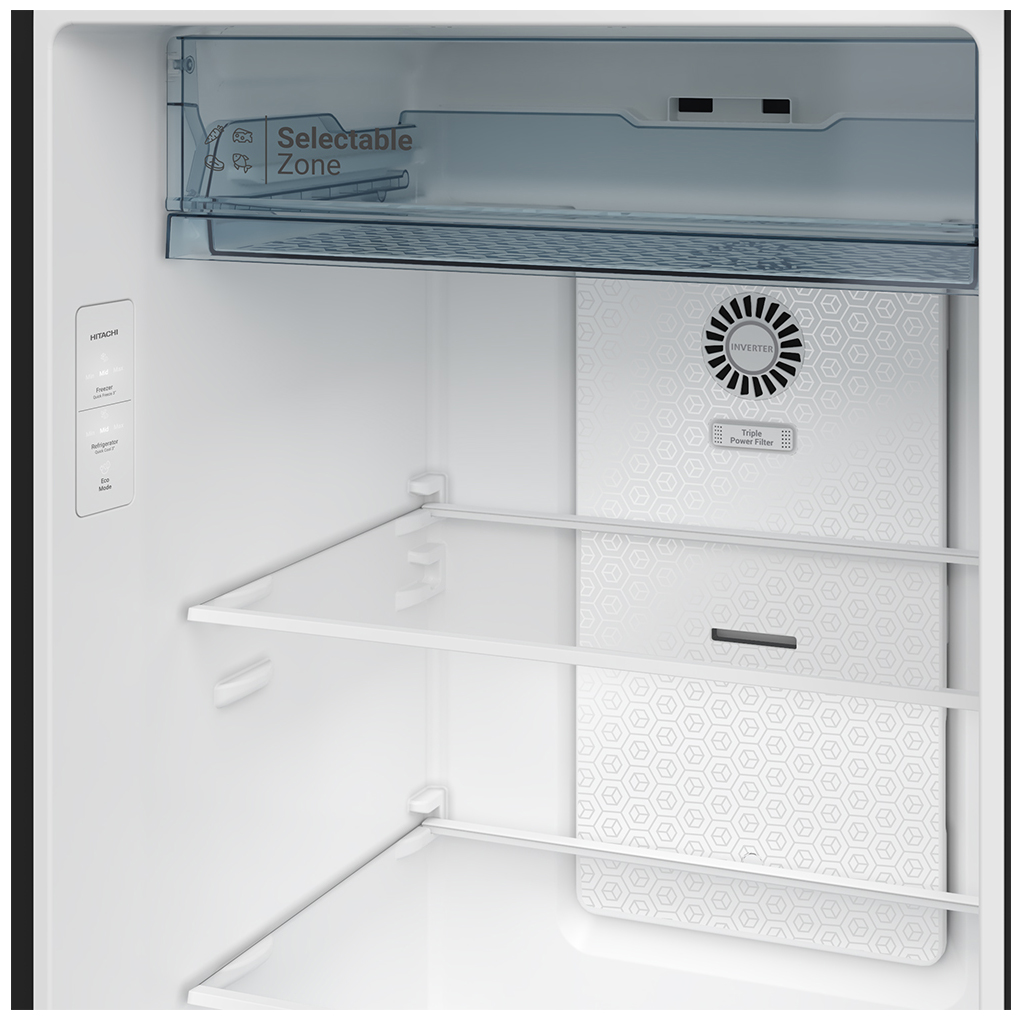 Tủ Lạnh Hitachi Inverter 374 Lít HRTN6408SGBKVN 4