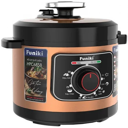 Nồi Áp Suất Điện Funiki HPC6858 6 Lít 1
