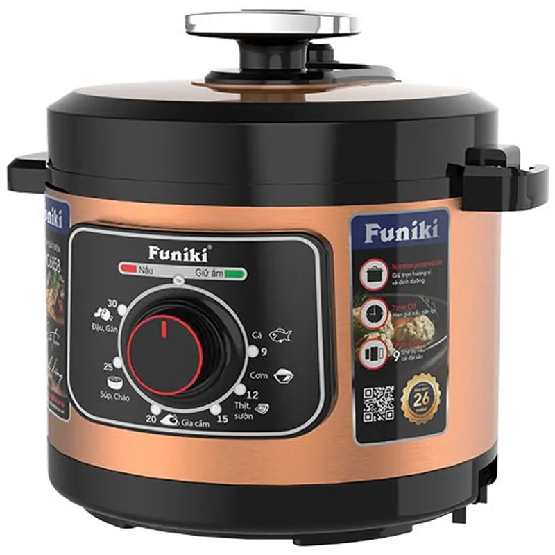 Nồi Áp Suất Điện Funiki HPC6858 6 Lít 2