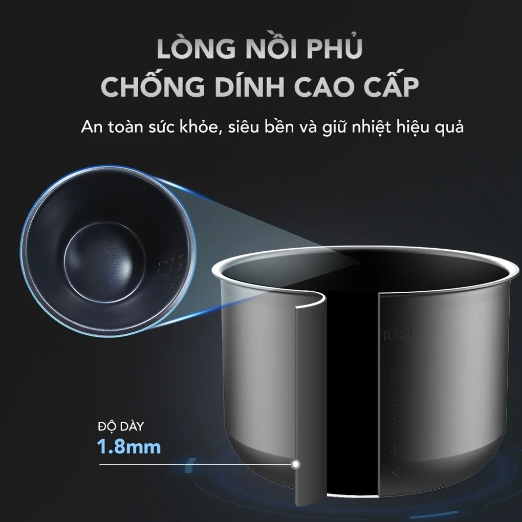 Nồi Áp Suất Điện Funiki HPC6858 6 Lít 4
