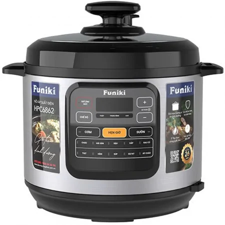 Nồi Áp Suất Điện Funiki HPC6862 6 Lít 0
