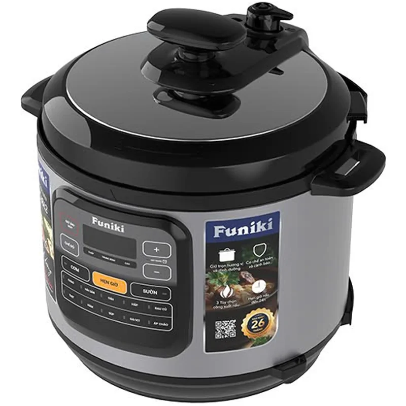 Nồi Áp Suất Điện Funiki HPC6862 6 Lít 2