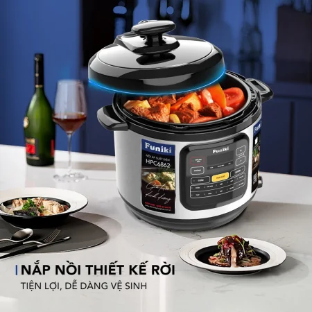 Nồi Áp Suất Điện Funiki HPC6862 6 Lít 7