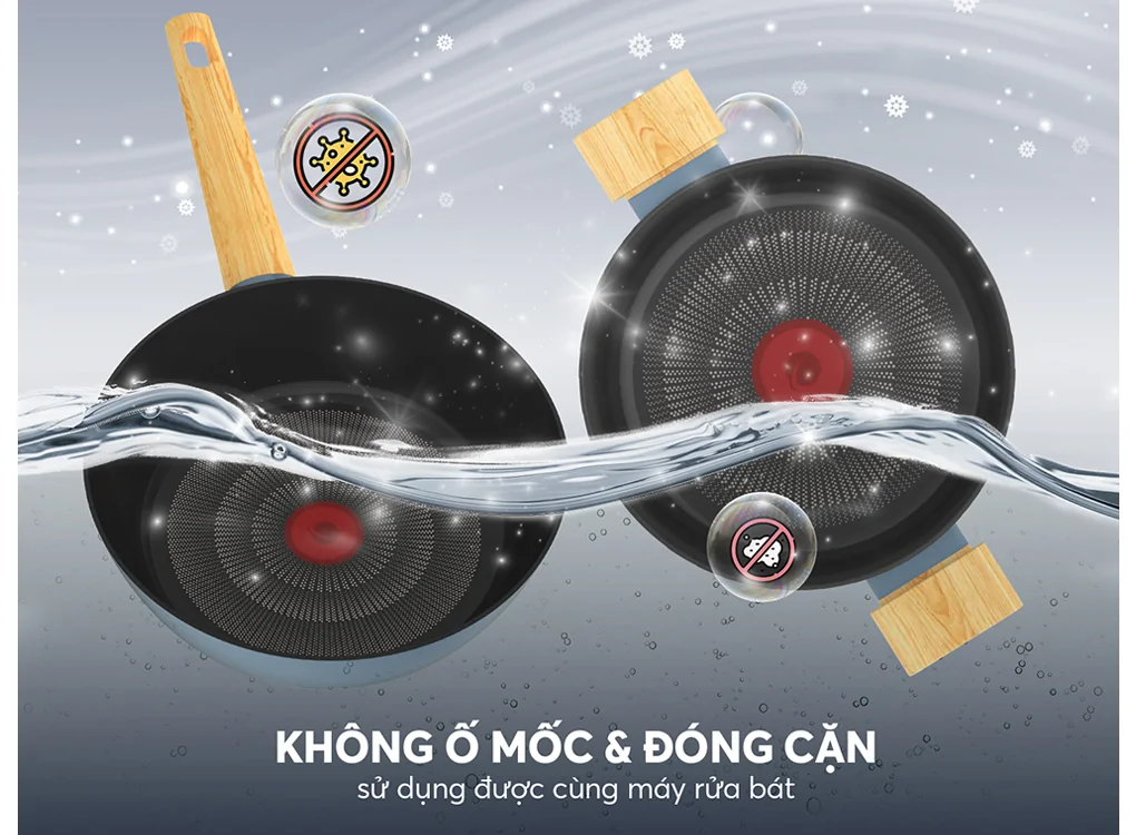 Bộ Nồi Chảo Chống Dính Vân Gỗ Elmich Nature EL-5206MG04 17