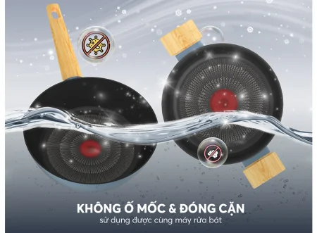 Bộ Nồi Chảo Chống Dính Vân Gỗ Elmich Nature EL-5206MG04 17