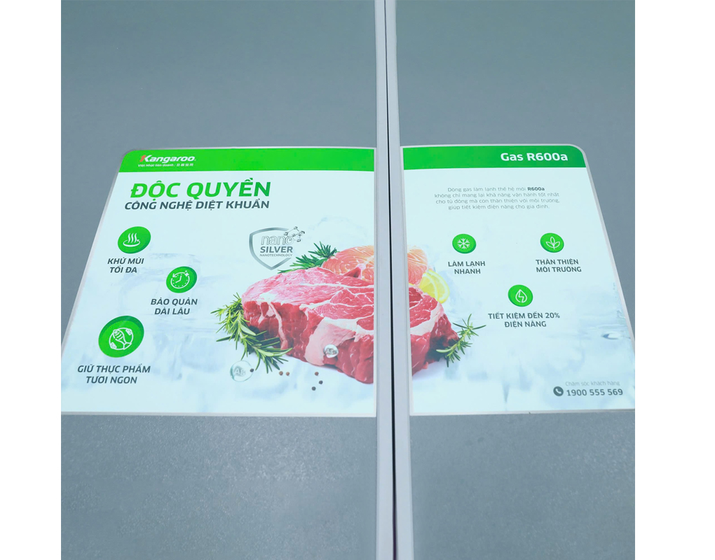 Tủ Đông Mát Kangaroo Inverter 415 Lít KGFZA415IG2 4