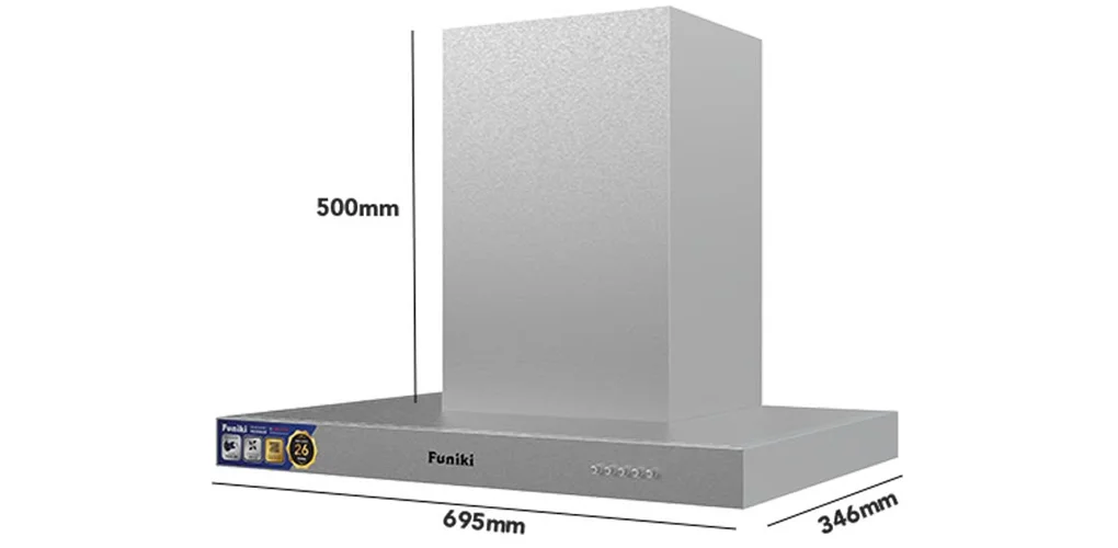Máy Hút Mùi Áp Tường Chữ T Funiki HKH9668 3