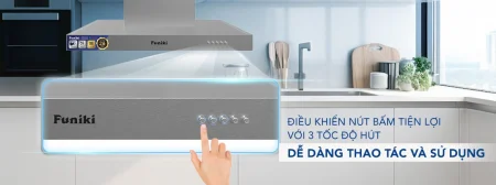 Máy Hút Mùi Áp Tường Chữ T Funiki HKH9668 9