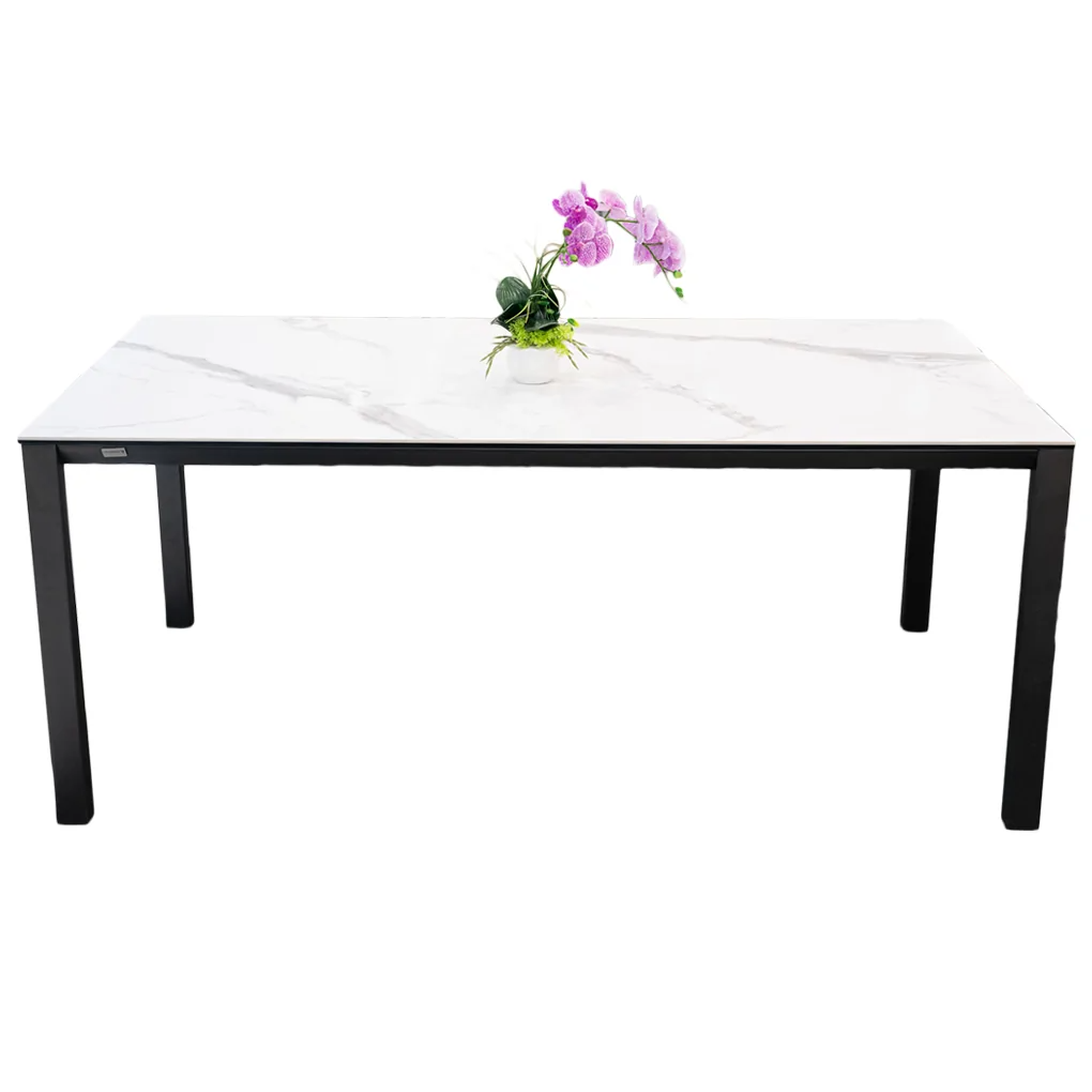 Bộ Bàn Ăn Grand T22981A-C Đen + 4 Ghế Ugo VD6819 Kem 0