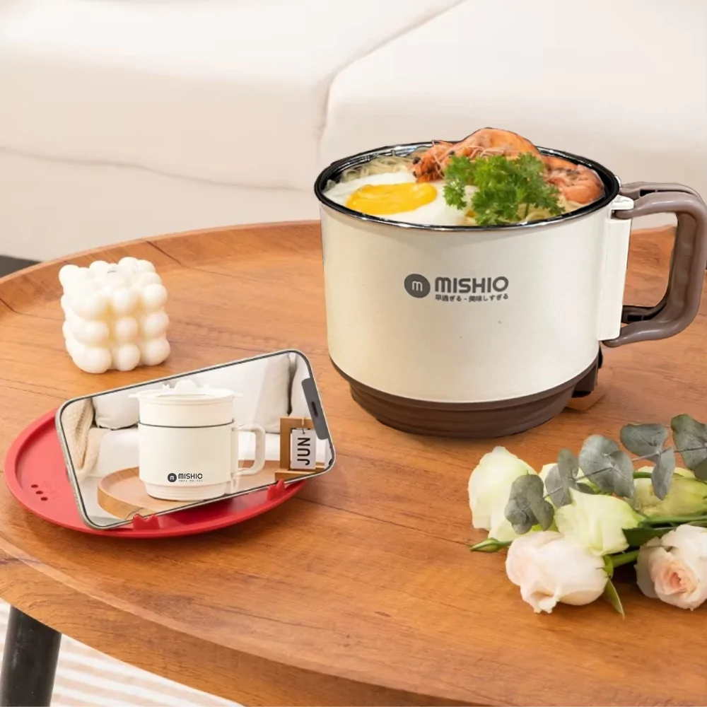 Ca Nấu Đa Năng Mishio MK392 1.5 Lít 6