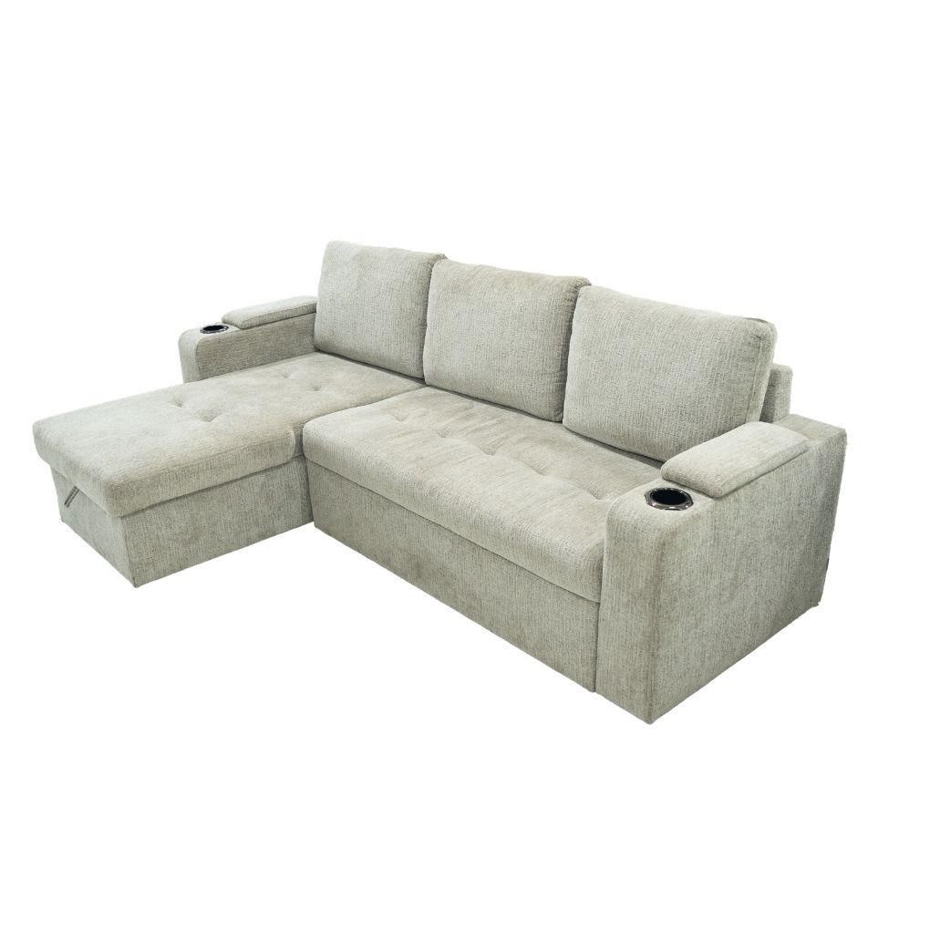 Sofa góc L (góc phải) 8604 Xám 0