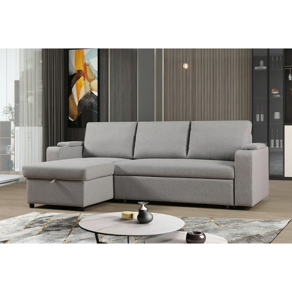 Sofa Góc L ( Góc Trái ) 8604 Xám