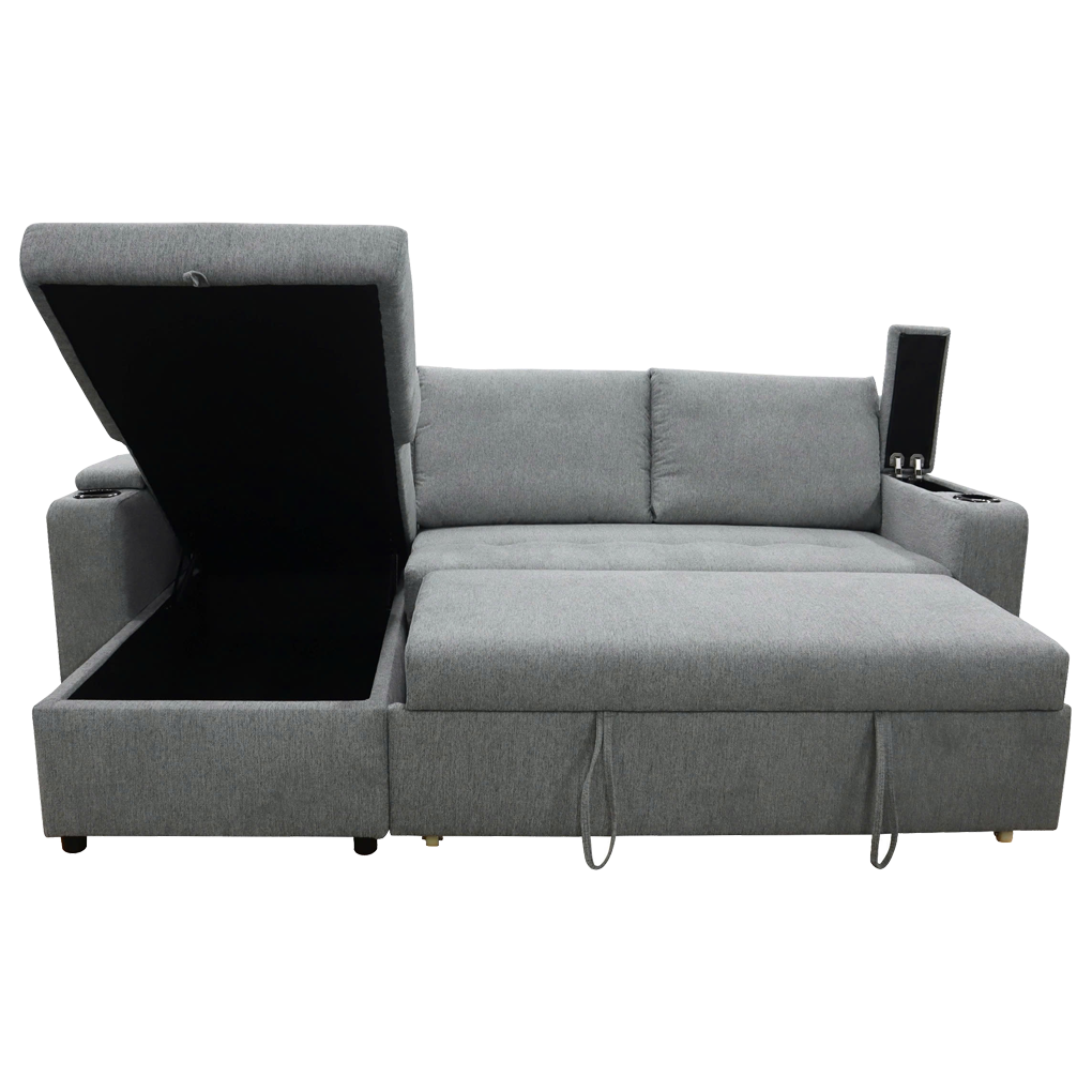 Sofa Góc L ( Góc Trái ) 8604 Xám 0