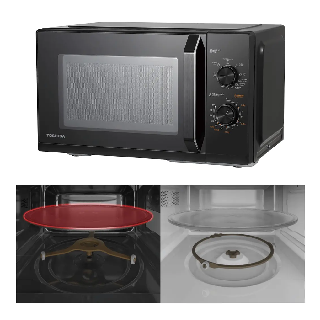 Lò Vi Sóng Có Nướng Toshiba MW3-MG25PE(BK) 25 Lít 6