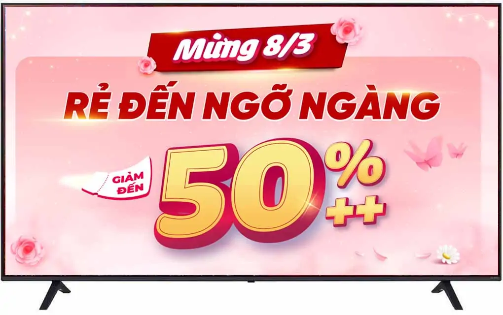 Smart Tivi LG QNED AI 4K 55 Inch 55QNED70ASA