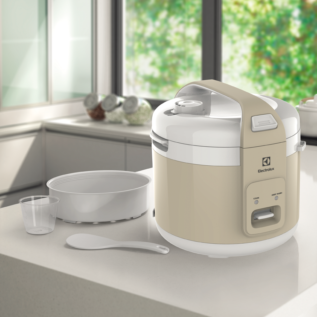 Nồi Cơm Nắp Gài Electrolux E4RC1-350B 1.8 Lít 7