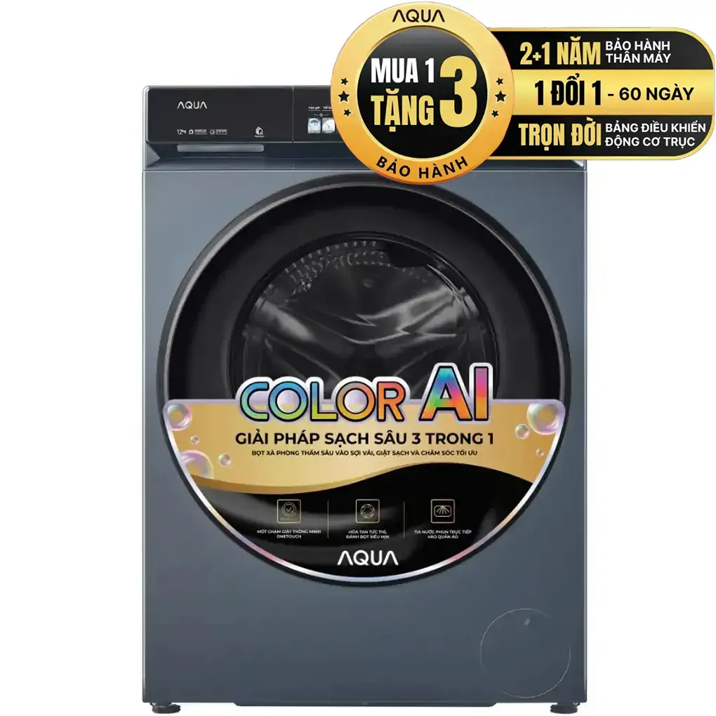 Máy Giặt Aqua Inverter 12 Kg AW12-B4377U1L(GN)
