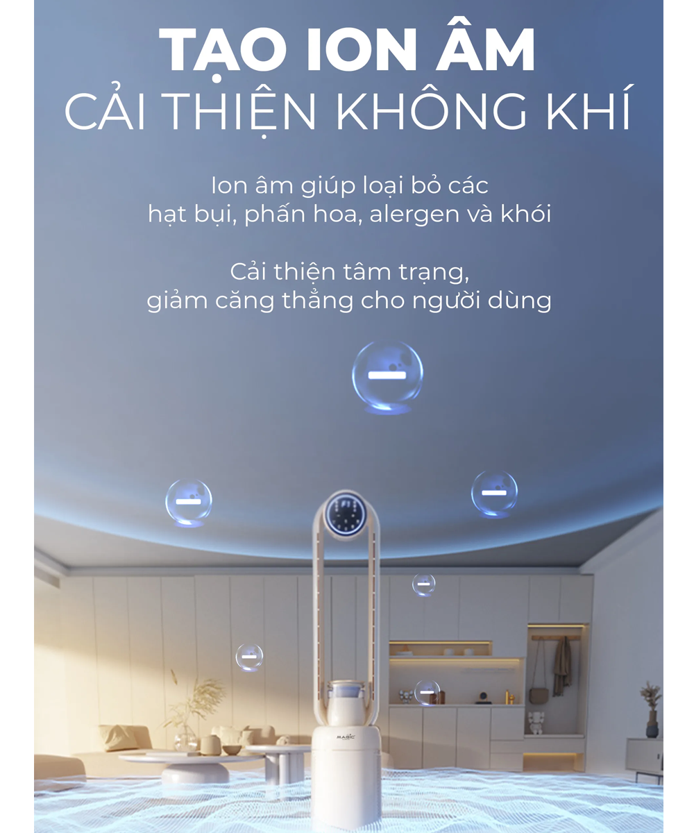 Quạt Không Cánh Magic Eco AC-307 3