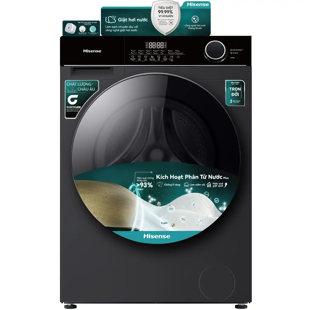 Máy Giặt Hisense Inverter 10.5 Kg WF105M3