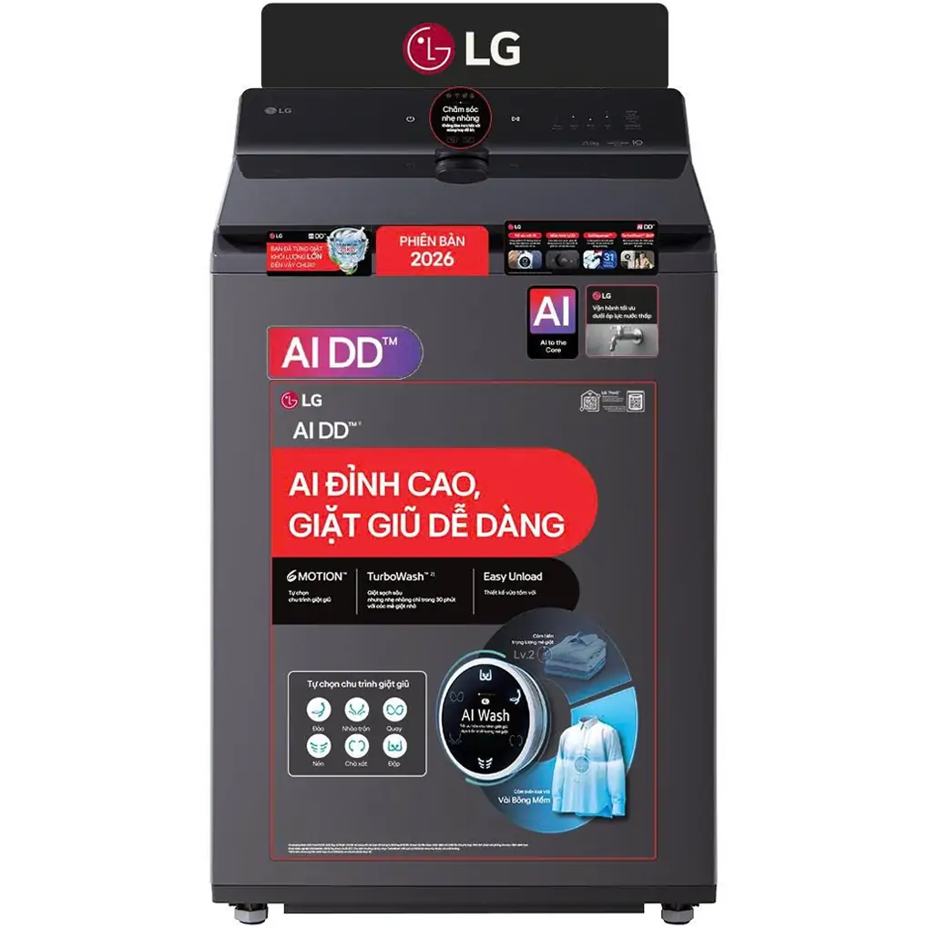Máy Giặt LG Inverter 25 Kg TX2725AT9G