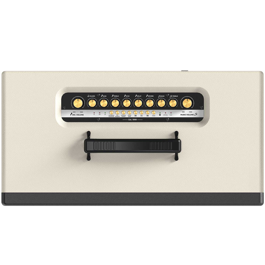 Loa Karaoke Di Động Xách Tay Paramax Aura (Cream Leather) 0