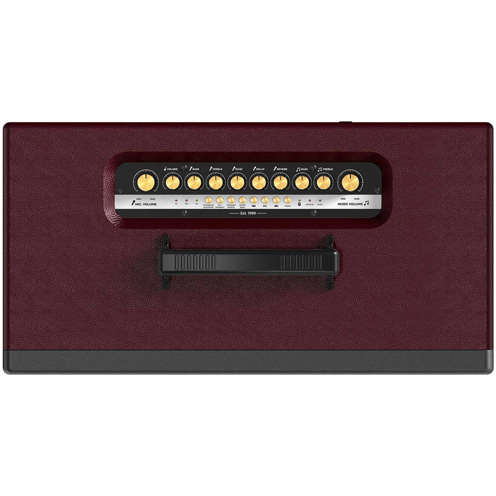 Loa Karaoke Di Động Xách Tay Paramax Aura (Burgundy Leather) 3