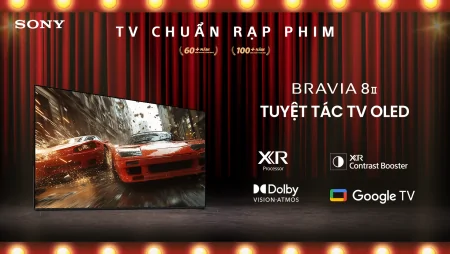 Sony Google TV OLED BRAVIA 8 II K-55XR80M2