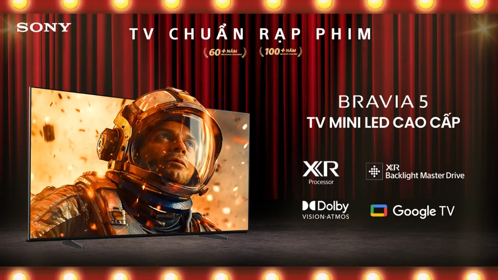 Sony Google TV Mini LED BRAVIA 5 K-98XR50