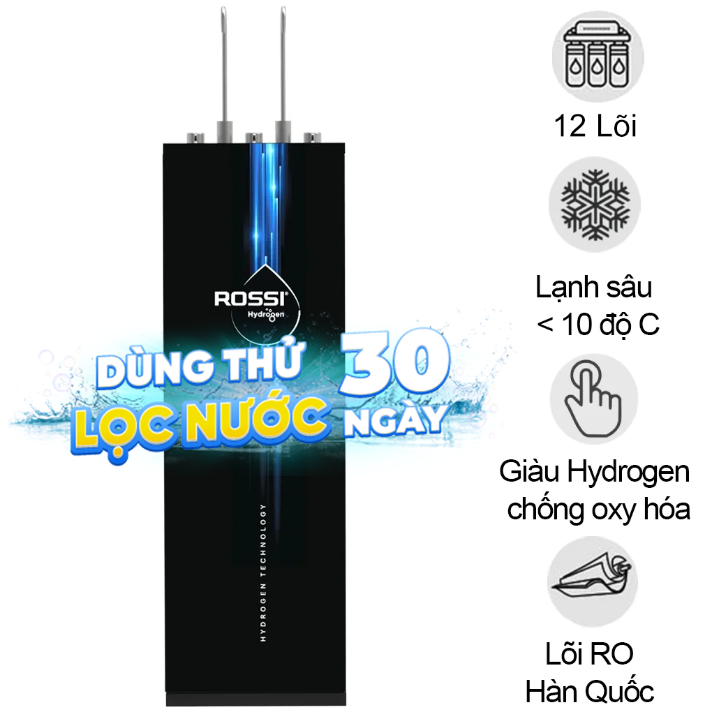 M&aacute;y Lọc Nước RO N&oacute;ng Lạnh Hydrogen TA-112S1 - 12 L&otilde;i