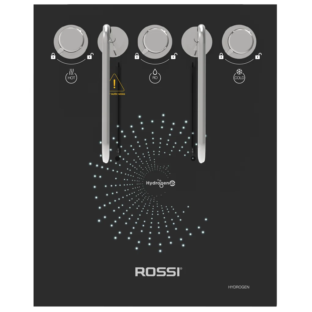 Máy Lọc Nước RO Nóng Nguội Lạnh Rossi Hydrogen E TA-112HS1 - 12 Lõi 5