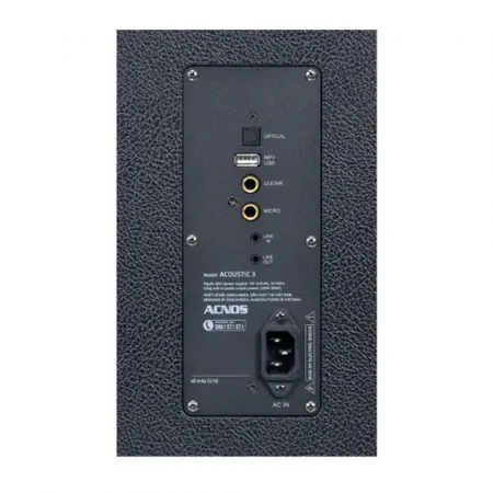 Loa Karaoke Xách Tay Acnos Acoustic 3 (Màu Đen) 4