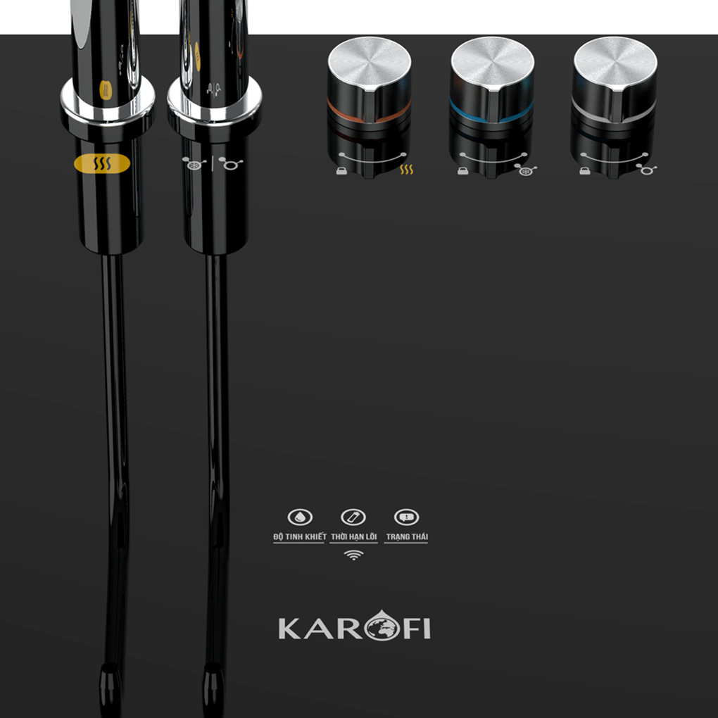 Máy Lọc Nước Hydro-ion Kiềm Nóng Lạnh Karofi KAE-S85 12 Lõi 12