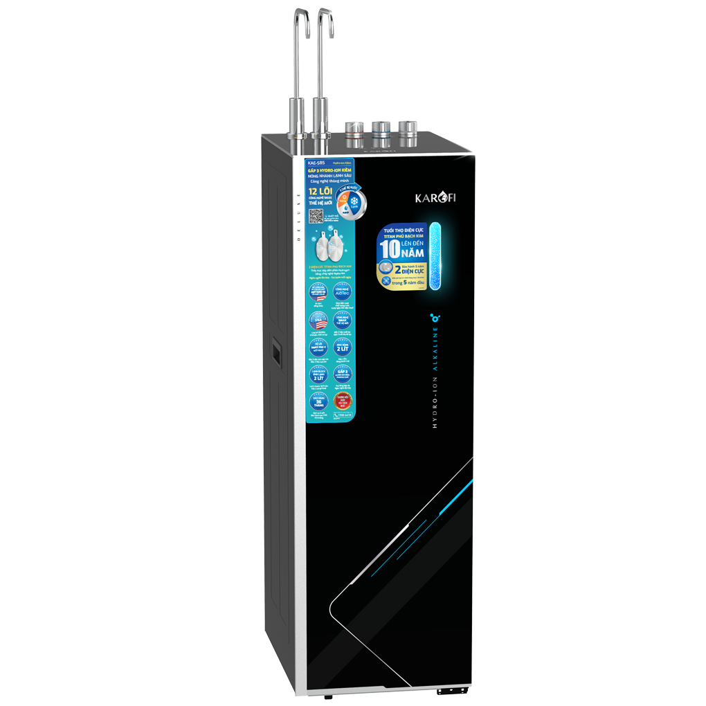 Máy Lọc Nước Hydro-ion Kiềm Nóng Lạnh Karofi KAE-S85 12 Lõi 2