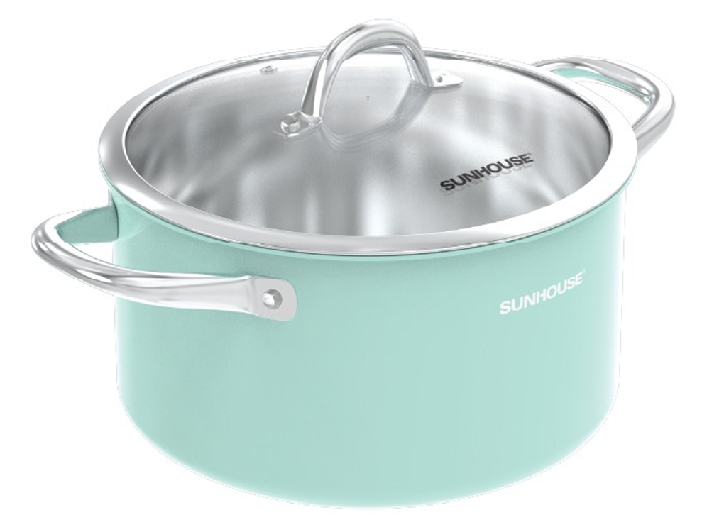 Bộ Nồi Chảo Inox 304 Đáy Liền Sunhouse Mama SHG809 1