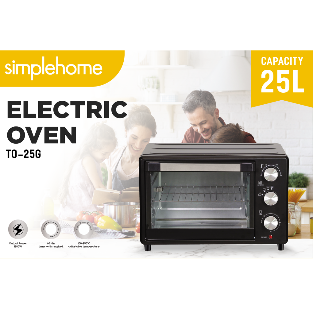 Lò Nướng Simplehome TO-25G 25 Lít 2
