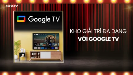 Sony Google TV 4K LED NỀN BRAVIA 2 II K-55S25VM2