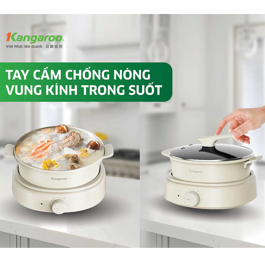 Nồi Lẩu Điện Kangaroo KGEH50N2B 5