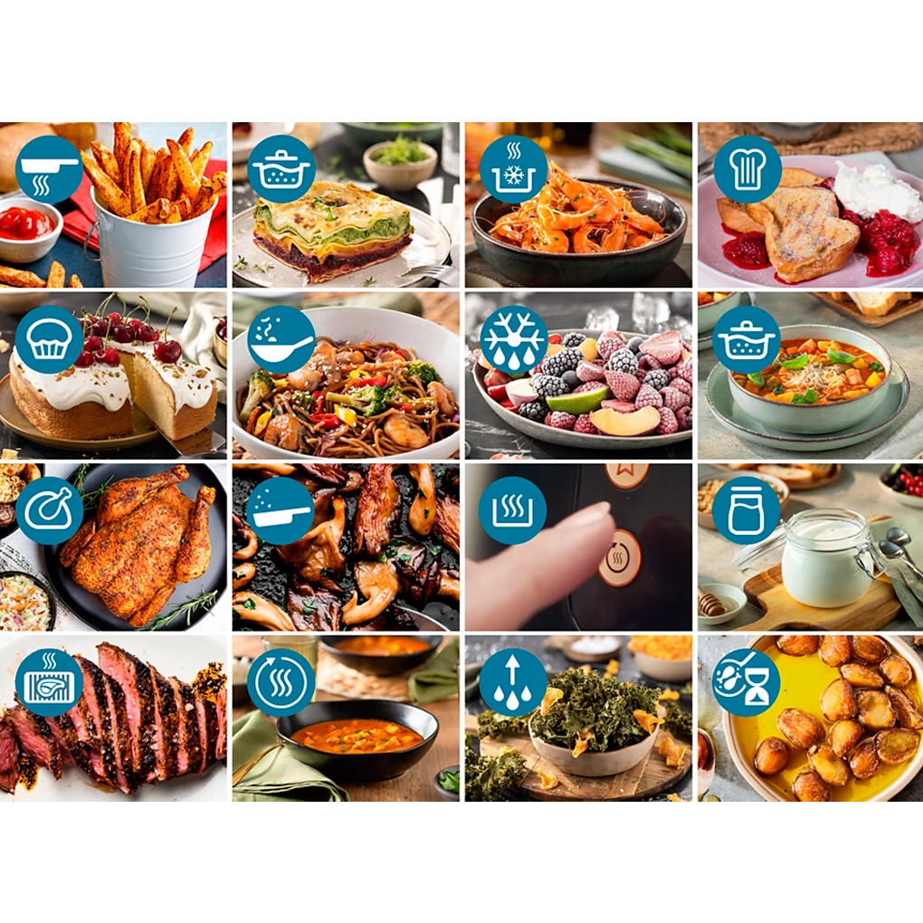 Nồi Chiên Không Dầu Philips NA342/00 7.2 Lít 8