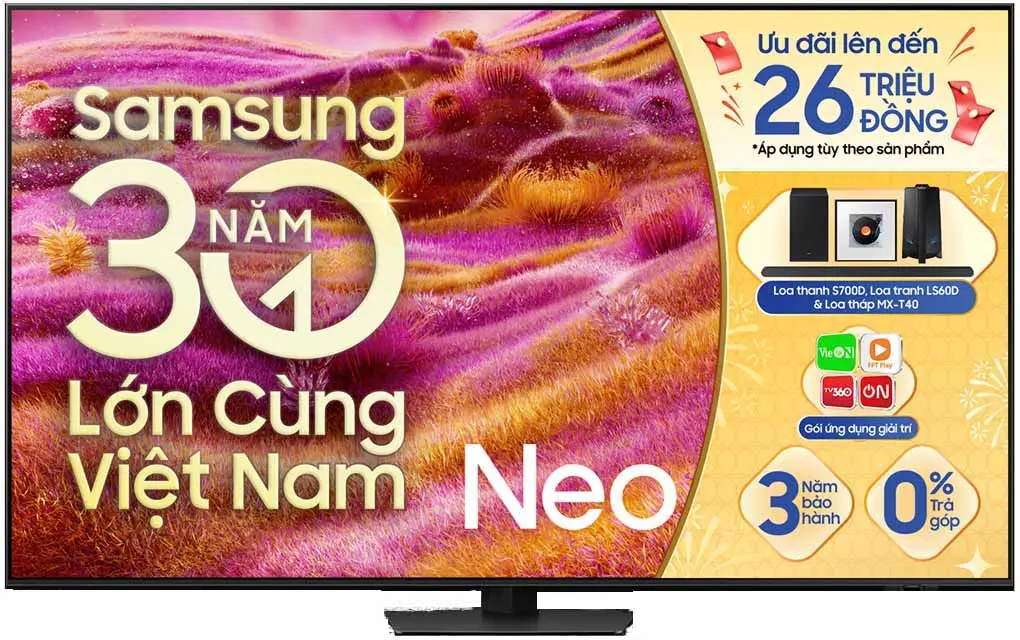 Smart AI Tivi Samsung Mini LED 4K 115 Inch QA115QN90F