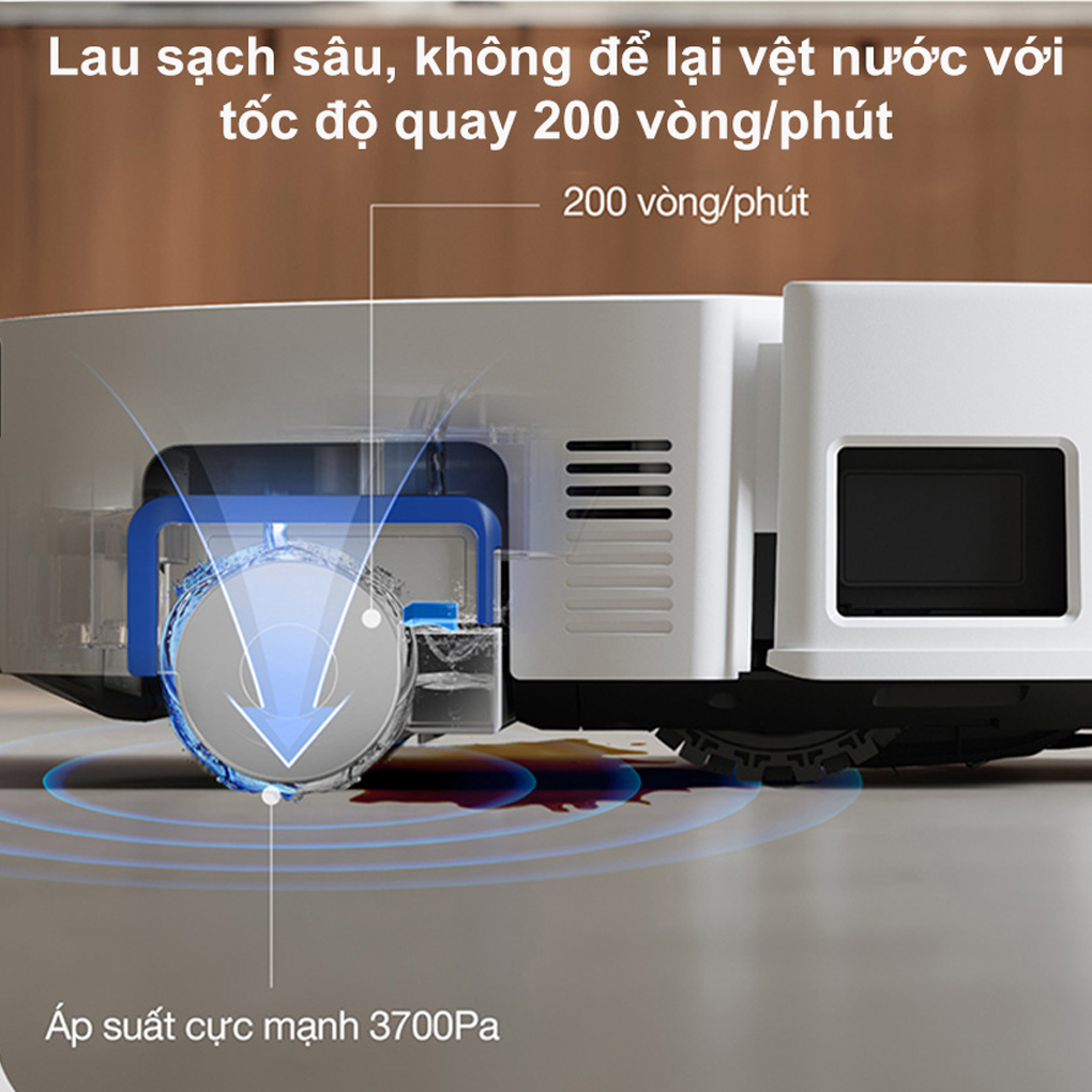 Robot Hút Bụi Lau Nhà Ecovacs Deebot T80 OMNI - Đen 13