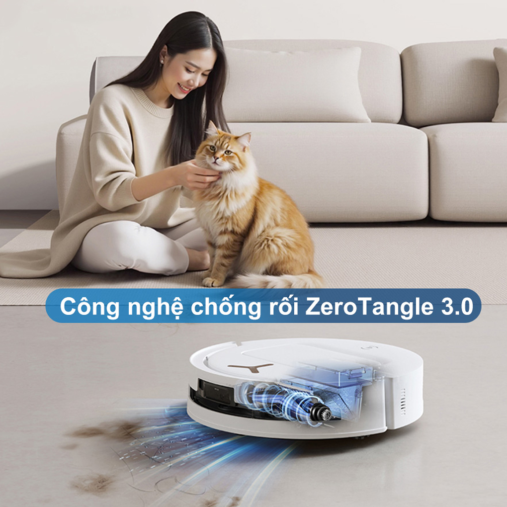 Robot Hút Bụi Lau Nhà Ecovacs Deebot T80 OMNI - Đen 14
