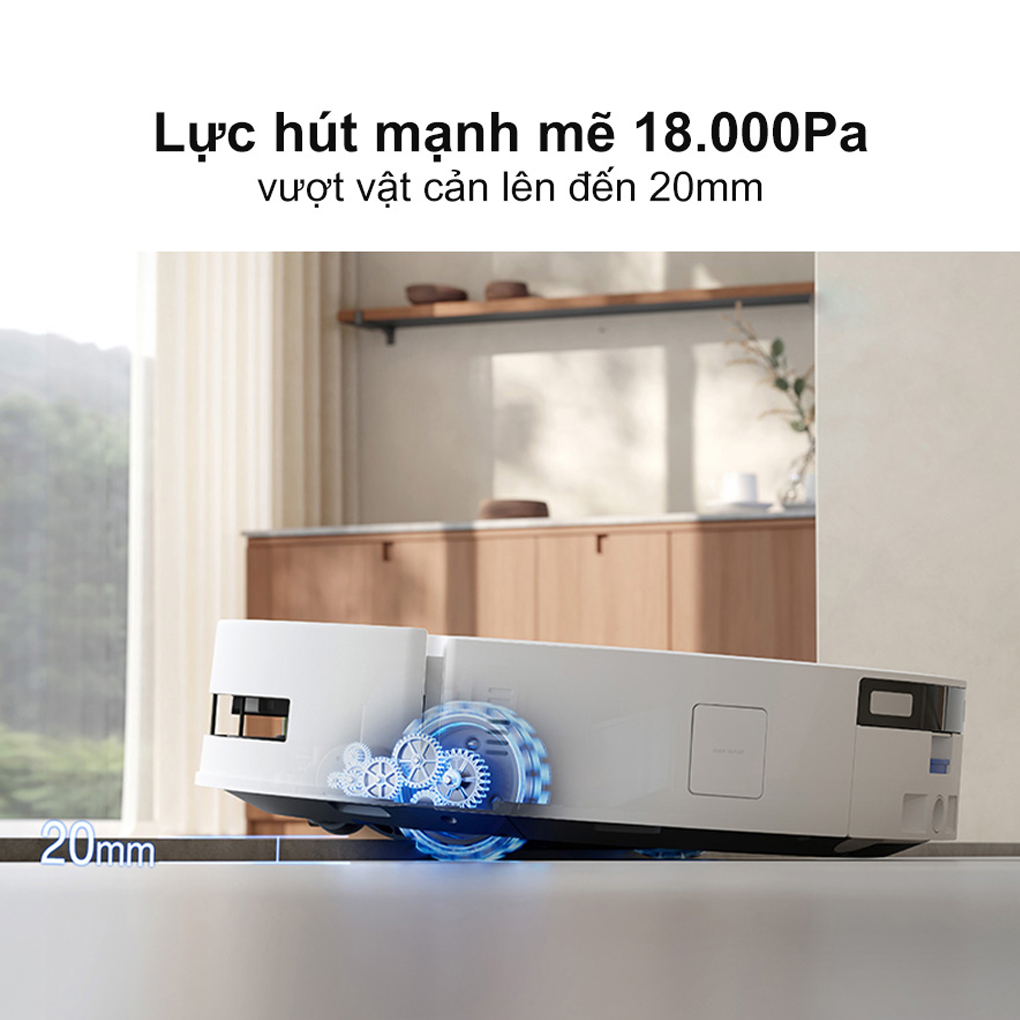 Robot Hút Bụi Lau Nhà Ecovacs Deebot T80 OMNI - Đen 17