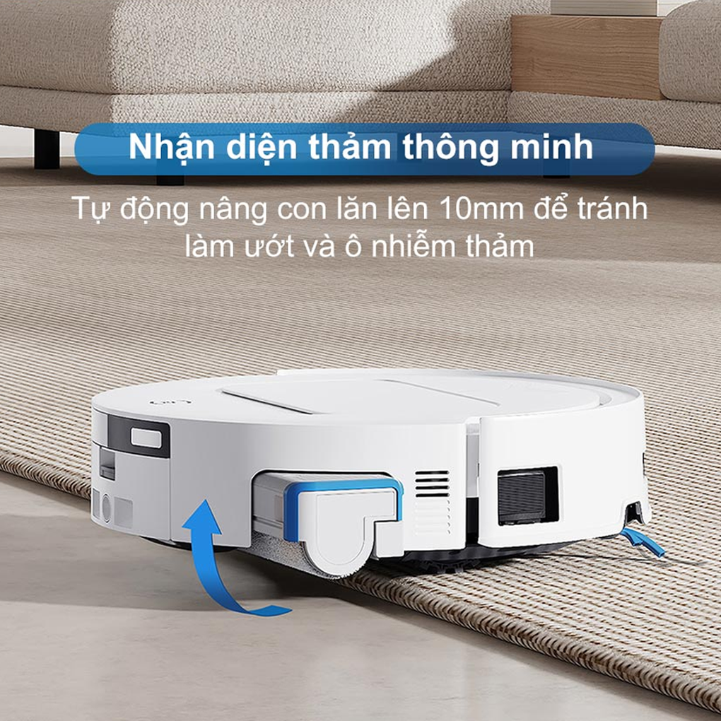 Robot Hút Bụi Lau Nhà Ecovacs Deebot T80 OMNI - Đen 18