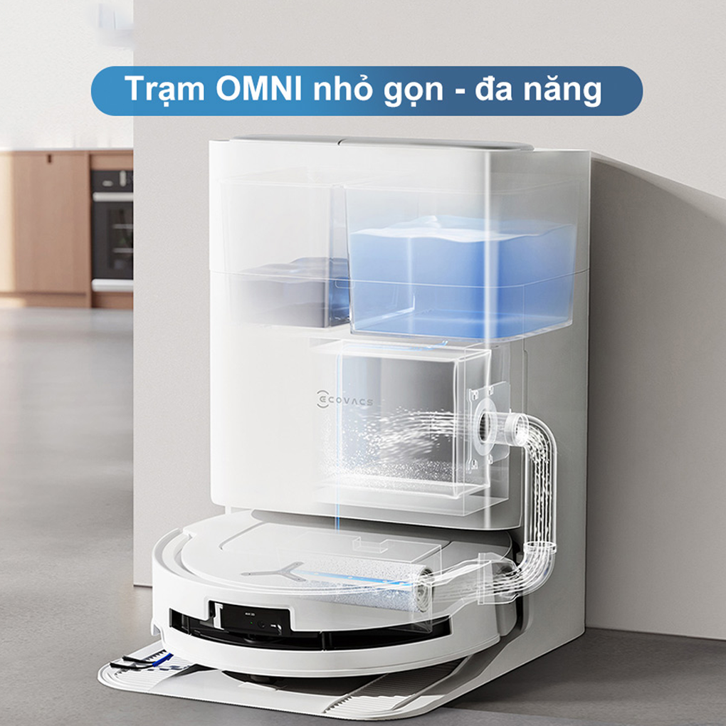 Robot Hút Bụi Lau Nhà Ecovacs Deebot T80 OMNI - Đen 19