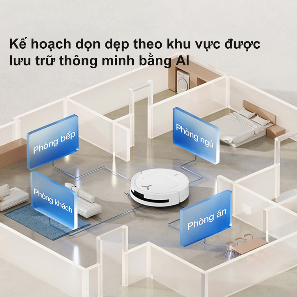 Robot Hút Bụi Lau Nhà Ecovacs Deebot T80 OMNI - Đen 23