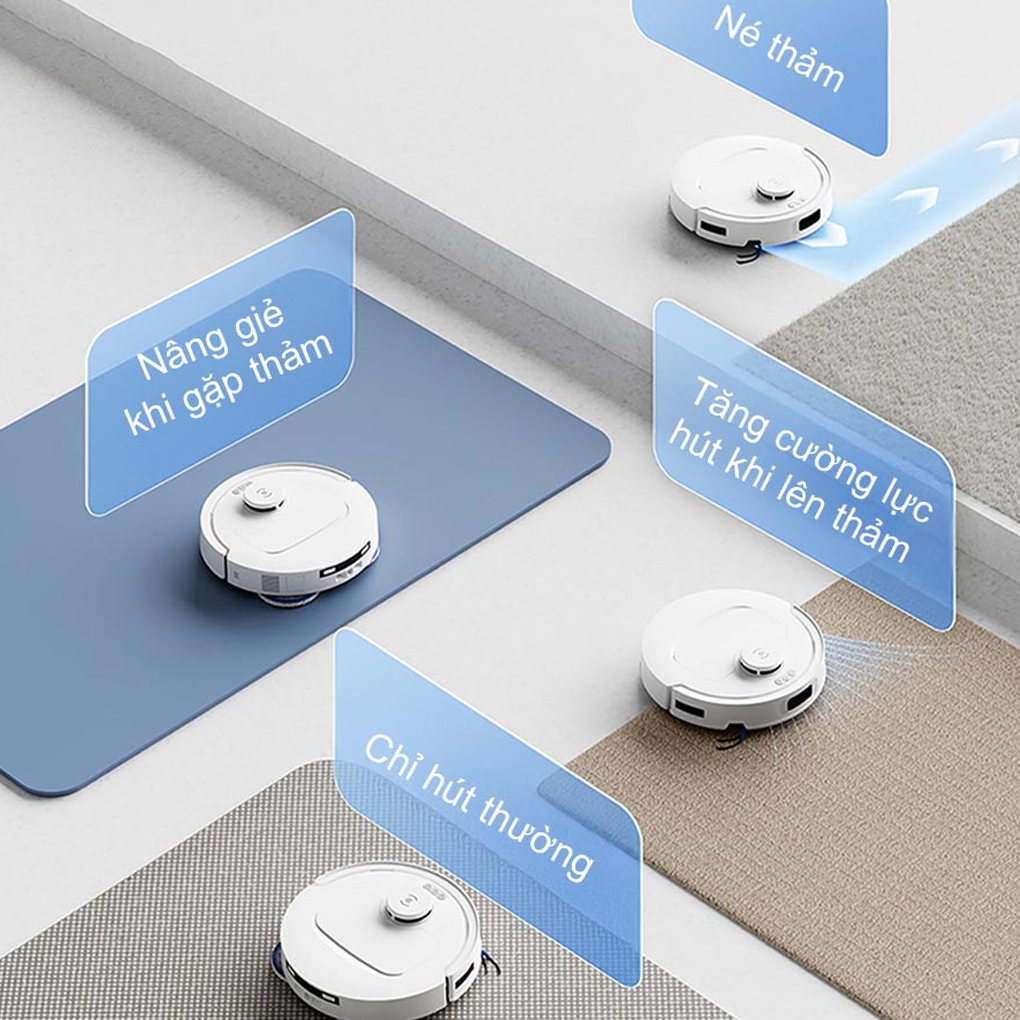 Robot Hút Bụi Lau Nhà Ecovacs Deebot T30C - Đen 11