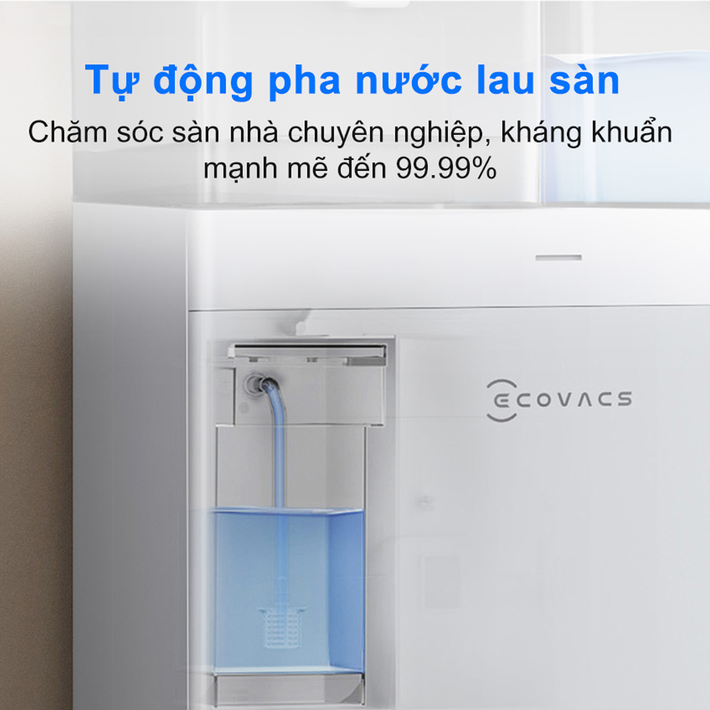 Robot Hút Bụi Lau Nhà Ecovacs Deebot T30C - Trắng 12