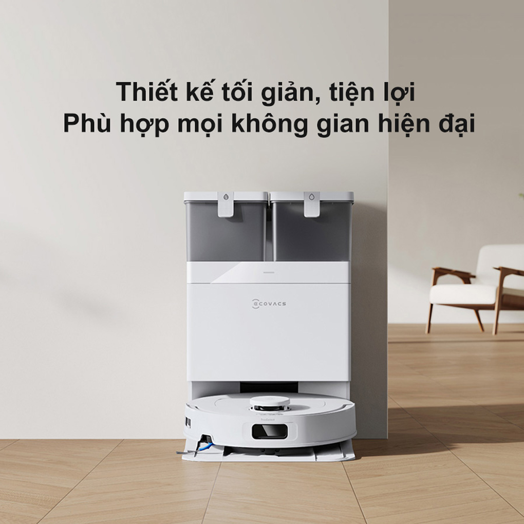 Robot Hút Bụi Lau Nhà Ecovacs Deebot T30C - Trắng 20